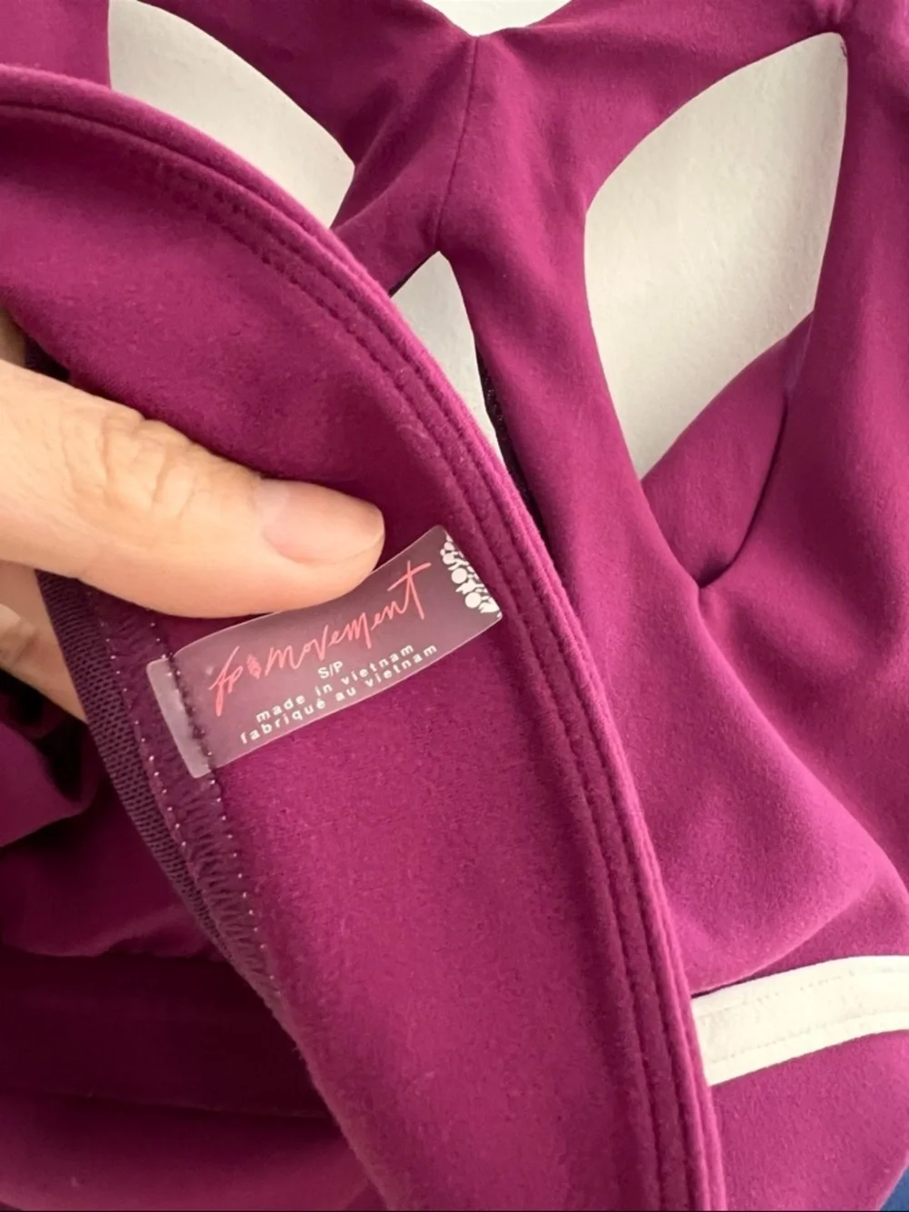 FP movement bra/Tank Small colorblock